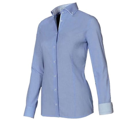 Giovanni Capraro 29324-34 Dames Blouse | maat 42 | lichtblauw