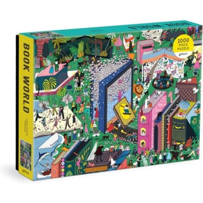 Book World 1000 Piece Puzzle - Galison