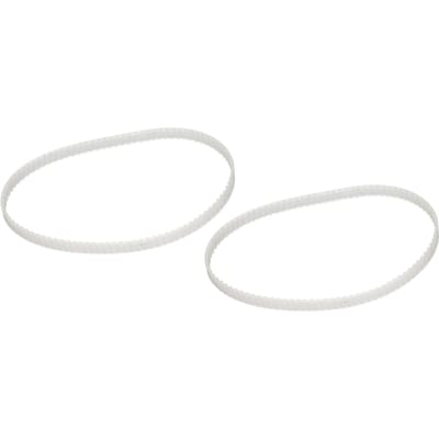 2 pièces Courroie de Tour Transparent Polyuréthane Accessoire de Transmission Pièce de Rechange pour Mini Tour 8x14 1.5M x 94 Dents