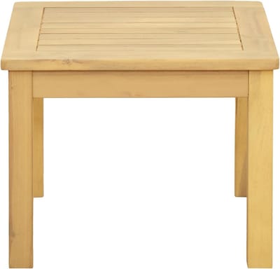 Salontafel Tuin - Bijzettafel Hout - Buiten Ontspannen - Massief Acaciahout - 45 x 45 cm - Bruin