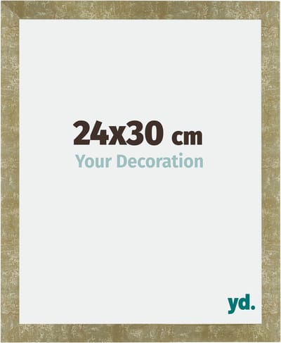 Your Decoration - Fotolijst 24x30 cm - MDF - Goud Antiek - Mura
