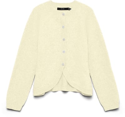 VERO MODA - VMWISH LS O-NECK FITTED CARDIGAN EXC - Dames - Cardigans