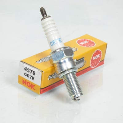 Bougie d'allumage NGK pour Scooter Aprilia 125 Habana Custom 1999 à 2001 Neuf