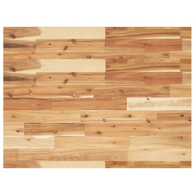vidaXL - Wastafelblad - met - olieafwerking - 100x60x2 - cm - massief - acaciahout