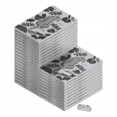 Mini Nagelfijlen Halve Maan Leopard 100/180 Grit - 30x16 Stuks
