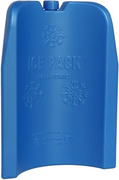 Gerimport Koelelement - 300 ml - 17 cm - blauw - voor fles of blikjes - koelelementen