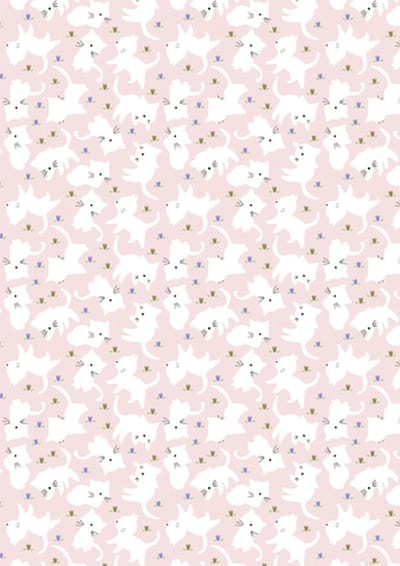 Texture Decopatch papier katten hotfoil