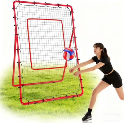 Verstelbaar Rebound Net voor Honkbal, Softbal, Volleybal en Lacrosse Training