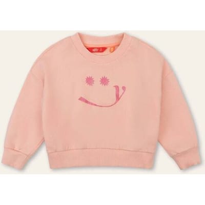 Oilily Hoki Sweater- maat116/6yr Peach Melba