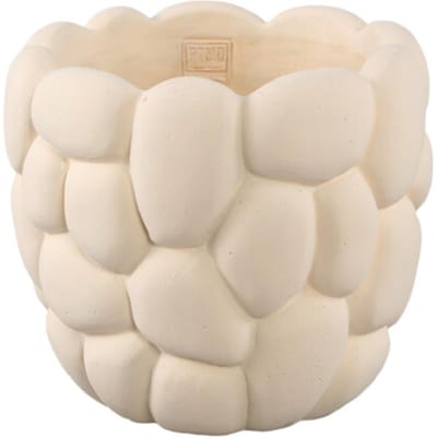 PTMD - Pot Mikay - Wit - 25x25x22cm
