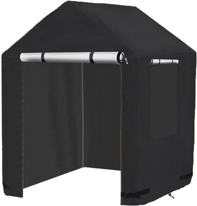 Speelhuisje Hoes - Tuinhuisje Beschermer - Buiten Spelen - All Weather Bescherming - 142x142x153 cm - Zilver