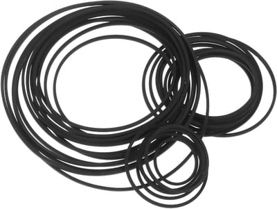 Rubberen Cassettebanden - Drive Belts Recorder - Muziek Afspelen - Hoge Duurzaamheid - 30 stuks - Zwart