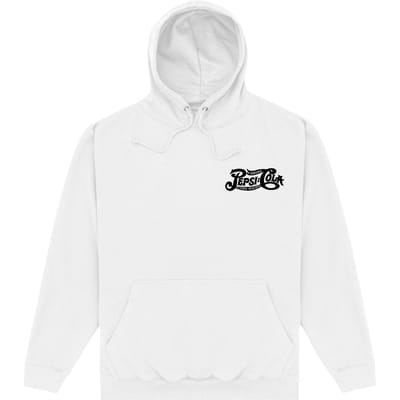 Pepsi Co. Retro Pepsi:Cola Hoodie - White - XL