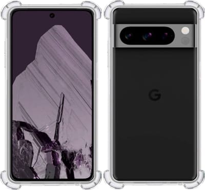 Hoesje geschikt voor Google Pixel 8 Pro – Extreme Shock Case – Cover Transparant