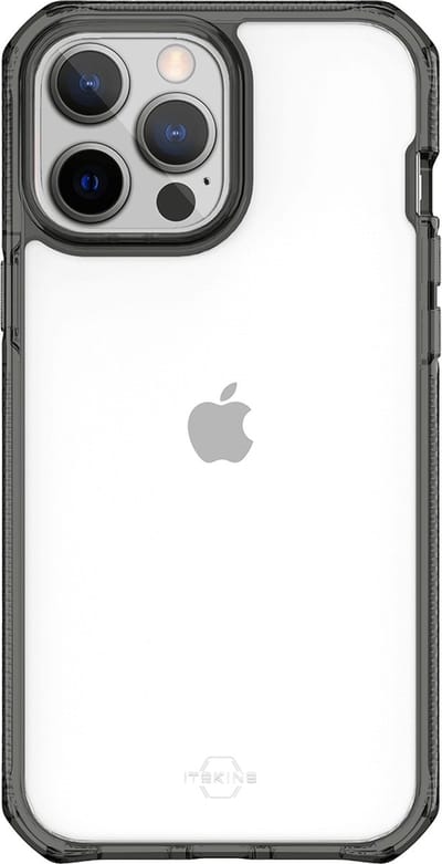 ITSKINS Supreme Clear Apple iPhone 13 Pro Max Hoesje Zwart