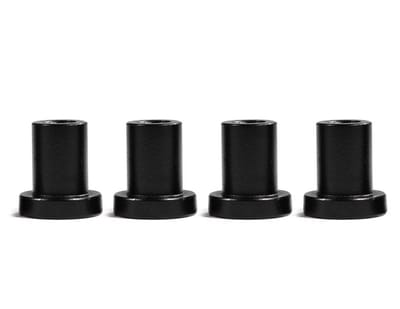 Schuifschuurdeurafstandhouders voor Bevestigingsrails - Stalen Connector voor Muurrail - Accessoires voor Schuurdeuren - Boerderij Garage Kelder - 4 Stuks