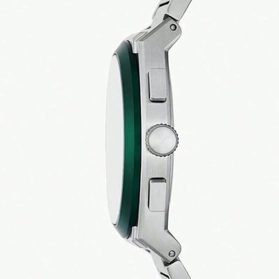Heren Analoog Ronde Vorm Roestvrij Staal Polshorloge FS5964 - 42Mm groen