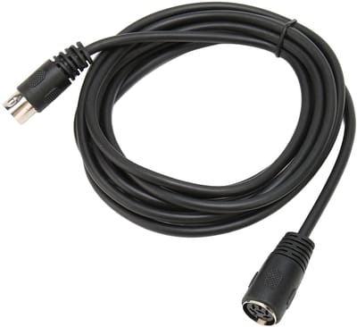Allecto - 6-pins Kabel - Professionele Geluidsverbinding - Flexibel en Draagbaar - Plug-and-Play - Geschikt voor Digitale Apparaten - 6-pins Ve...