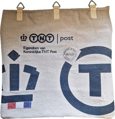 Toetie & Zo - Handgemaakte Brievenbus Postvanger PostNL - PTT Post - Postopvangzak - Opberger