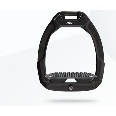 Zwart/Grijs/Zwart veiligheidselementen voor paardrijden Endurance Flex-On Safe-On