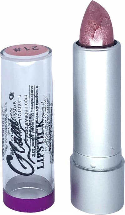 Glam of Sweden - Parelmoer Lipstick / Lippenstift - Oud Roze - Nummer 21 Shimmer - 3.8 gram - 1 Stuks