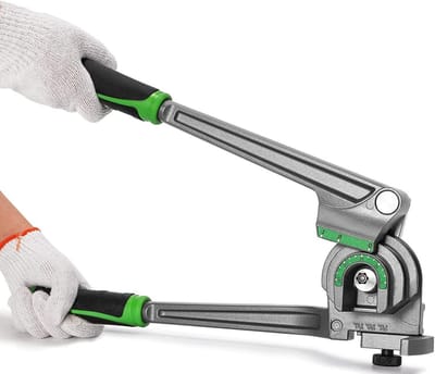 3-in-1 Lichtgewicht Buigtool voor Buizen, Geschikt voor 1/4, 3/8 en 1/2 Inch, Ideaal voor HVAC Toepassingen