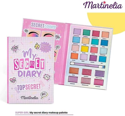 Martinelia My Secret Diary Make-up Set voor Meisjes - Boekvorm