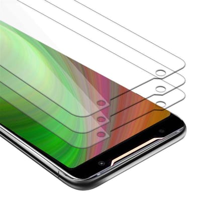 Cadorabo 3x Screenprotector geschikt voor Asus ROG Phone 2 - Beschermende Pantser Film in KRISTALHELDER - Getemperd (Tempered) Display beschermend glas in 9H hardheid met 3D Touch