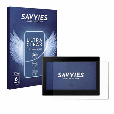 Savvies - Screenprotector voor Garmin Drive 53 5" - Folie Beschermfolie transparant 6 Stuks