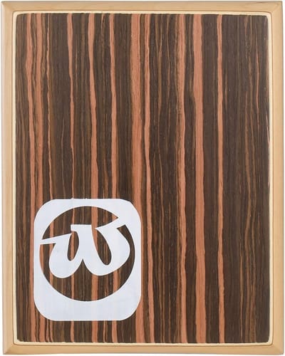 Compacte Reis Cajon Box Drum - Handpercussie Instrument met Verstelbare Snaren en Draagtas voor Muzikanten