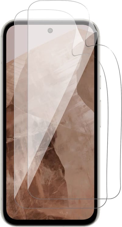 Screenprotector geschikt voor Google Pixel 8a - 2x FlexGuard Screen Protector