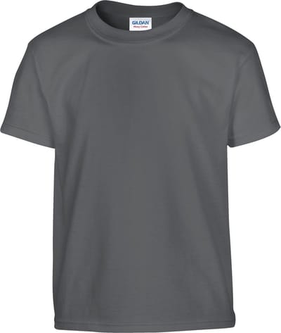 Gildan Heavy Cotton™Classic Fit Youth T-shirt GI5000B - Charcoal - 9/11 years (L)