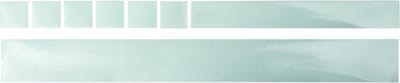 M-wave Beschermstickers Set 8 Stuks Transparant