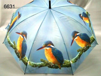Paraplu IJsvogel – Ø106 cm Natuur Design