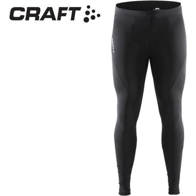 Craft - Delta Compression Maat XL Lange Strakke Compressiebroek Heren Zwart
