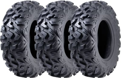 25x8.00R12 ATV-band 205/80R12 OBOR Vulture 6-laags, goedgekeurd voor de openbare weg, 60J, 250 kg (set van 3)