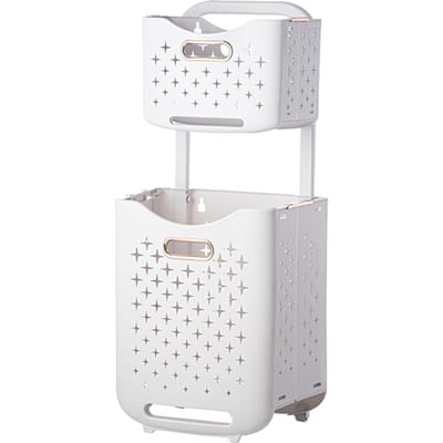 Opvouwbare Wasmand Draagbare Opvouwbare Wasmand Kledingopberg Organizer Mand voor goud