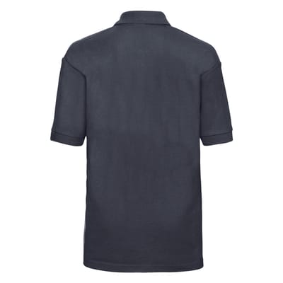 Russell Poloshirt van katoen voor kinderen (Franse marine)