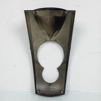 Tablier avant noir brillant pour scooter Peugeot 50 Ludix Blaster 10P 2005 à 2014 compteur triangulaire Neuf