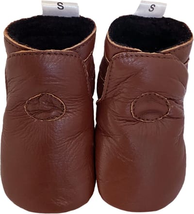 BabySteps winterlaarsjes Effen Kastanje bruin maat 22/23