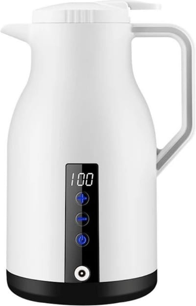Waterkoker Auto - Waterkoker 12V voor Onderweg - Waterkoker Camping - Wit