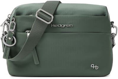 Hedgren Schoudertas Furo Totoi Medium Crossover + RFID Duck Green Donkergroen