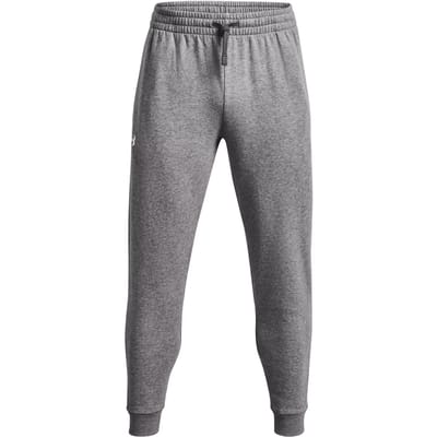 Under Armour UA Rival Fleece Joggers-GRY Heren Sportbroek - Castlerock Light Heather - Wit
