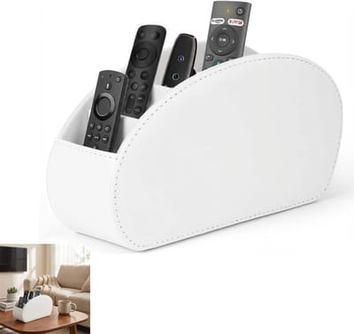 Afstandsbedieninghouder voor mobiele telefoons en afstandsbedieningen, ideaal voor woonkamer en slaapkamer decoratie en organisatie
