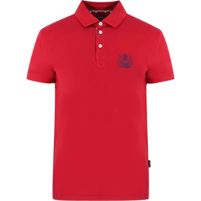 Aquascutum Aldis rood poloshirt