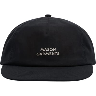 Mason Garments Cap Totone Petten Zwart Acc-29