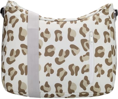 Zebra Trends Sally Deluxe Crossbodytas - Schoudertas - Koeltas - Koelvak - Strandtas - Luipaard Beige