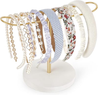 Hoofdband Displaystandaard - Opberghouder Haaraccessoires - Accessoires Ordenen - Duurzaam Metalen Ontwerp - 40 x 160 x 40 mm - Standaard
