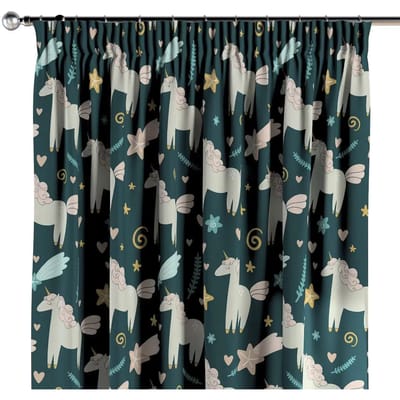 Geplooid gordijn Yellow Tipi Magic Collection 51x102"