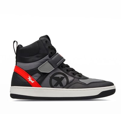 XPD Moto Pro Sneakers Antraciet Rood - Laars